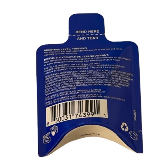 3/$30 JVN intense hydration mask 15ml - Picture 2 of 2